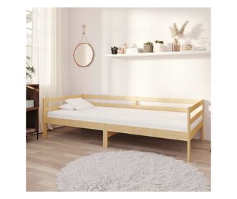 Day bed, 90 x 200 cm, tömör fenyőfa