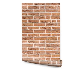 Tapeta Béžová Cihla Trojrozměrná Dekorace do Obývacího Pokoje v Moderním Stylu, Imitace Stěny  53 cm x 10 m