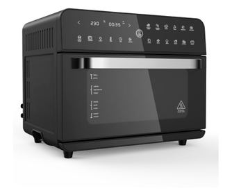 Мултифункционална фурна с горещ въздух ZEPHYR ZP 1441 V Deluxe, 25 литра, 1800W, Черен - Код G8363