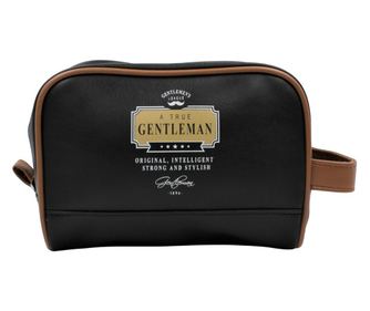 Kozmetička torbica s porukom "Original, inteligentan, snažan i elegantan", Nekupto, kolekcija Gentlemen's League