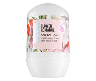 Deodorant natural pentru femei FLOWER ROMANCE (trandafir si bujor), Biobaza, 50 ml