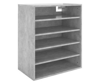 Pantofar, gri beton, 60x35x70 cm, PAL