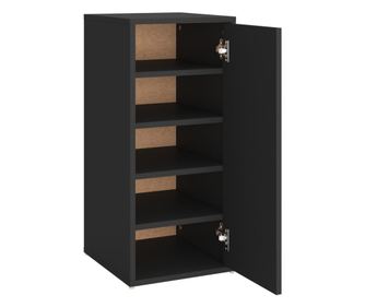 Pantofar, negru, 32x35x70 cm, PAL