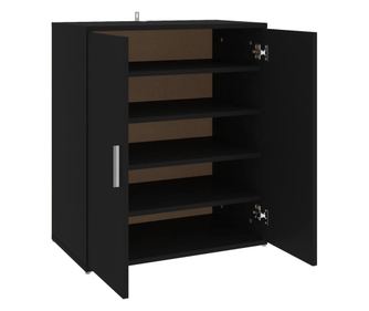 Pantofar, negru, 60x35x70 cm, PAL