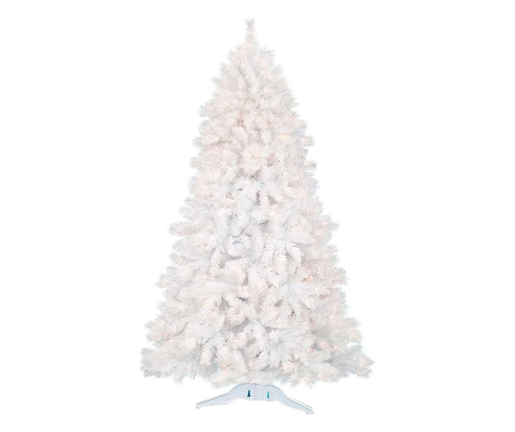 Artificial Christmas Tree White 200 cm with Stand