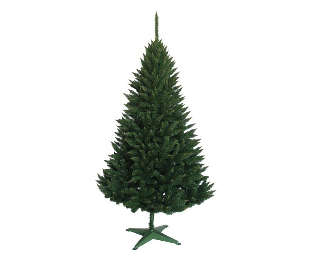Deluxe Artificial Christmas Pine Tree, 220cm Height, with Stand, Artificial Christmas Trees (Fir Trees)