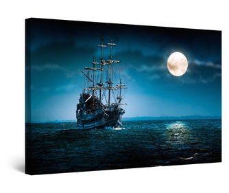 Tablou DualView Startonight Primavara in Paris, luminos in intuneric, 90 cm x 60 cm