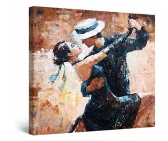 Tablou DualView Startonight Tango Argentinian, luminos in intuneric, 80 cm x 80 cm