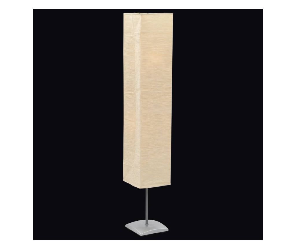 Podna svjetiljka s čeličnim postoljem 135 cm Krem