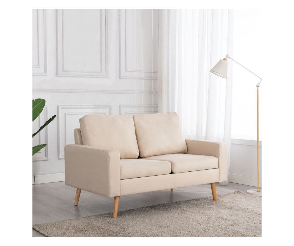 2 szemlyes krmszn szvet kanap