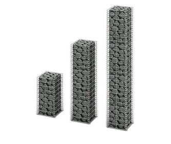 3 db gabion kosár horganyzott drótból