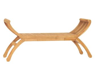 Vrtna klop, 120 cm, masivno teakovo leso