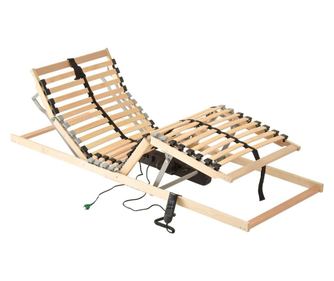 Elektrický lamelový rošt postele s 28 lamelami 7 zón 100x200 cm