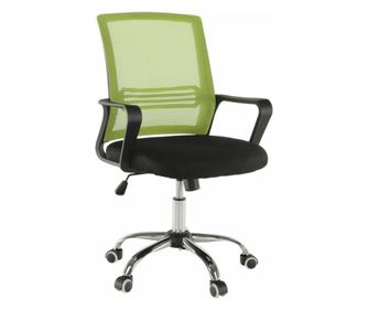 Apolo Zöld Hálós és Fekete Szövet Irodai Szék 60,5x54x95 cm
