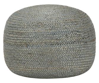 Ručno rađeni tabure od jute maslinastozeleni 45 x 30 cm