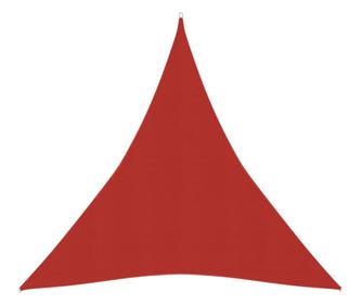 piros HDPE napvitorla 160 g/m² 5 x 7 x 7 m