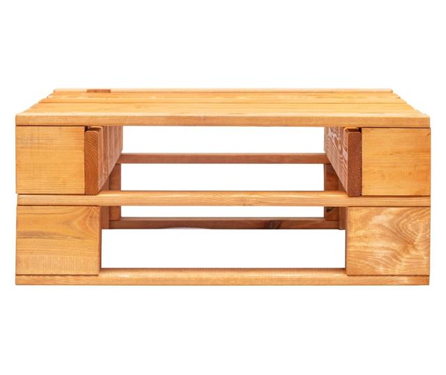 Vrtna klupa od paleta, medeno smeđa, drvo