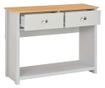 Konzolos asztal, szürke, 97 x 35 x 76 cm thumbnail 2