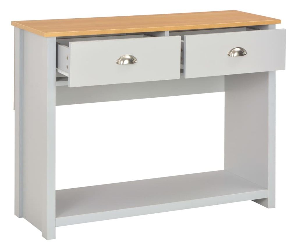 Konzolos asztal, szürke, 97 x 35 x 76 cm - 2