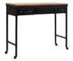 Konzolni stol od MDF-a i jelovine 100 x 33,5 x 80 cm