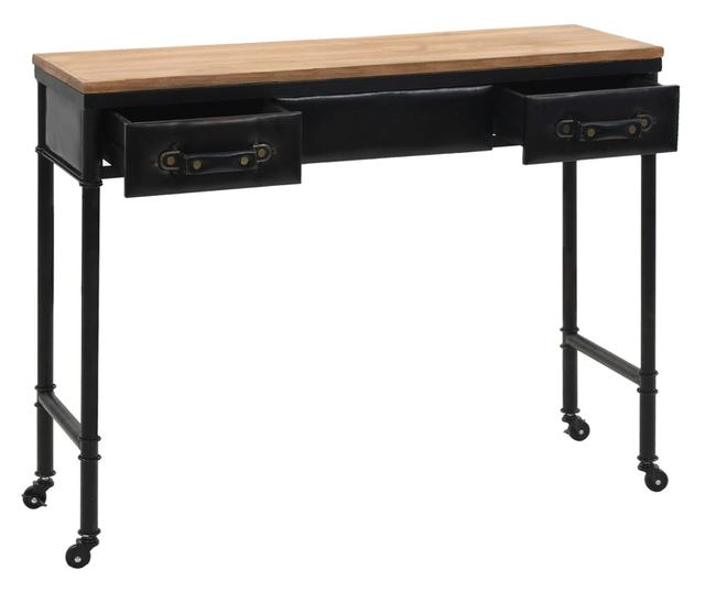 Konzolni stol od MDF-a i jelovine 100 x 33,5 x 80 cm