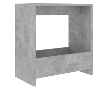 Masa laterala, gri beton, 50x26x50 cm, PAL