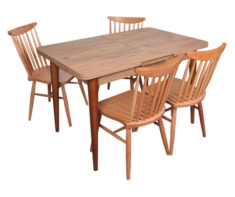 Sada stôl a 4 stoličky