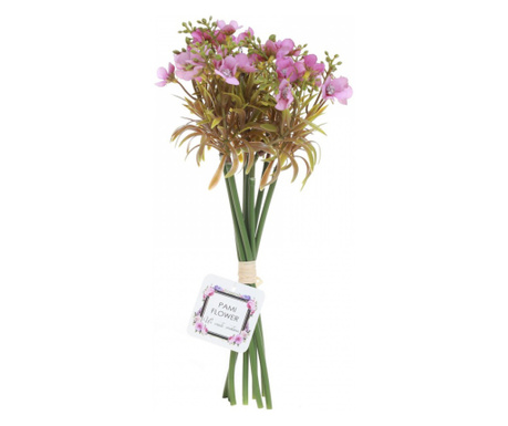 Buchet 8 flori artificiale de camp, PAMI, F1021-90, 30 cm Lila