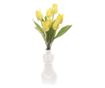 Buchet 7 lalele mediu artificiale PAMI, F1021-72, 37cm Galben thumbnail 2