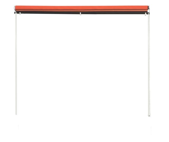 Tenda na uvlačenje 100 x 150 cm narančasto-smeđa