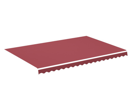 Panza de rezerva pentru copertina, rosu visiniu, 4,5x3 m