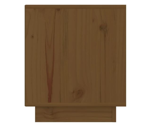 Ormarići za noćni ormarić 2 komada medeno smeđe boje 40x34x40 cm od punog borovog drveta