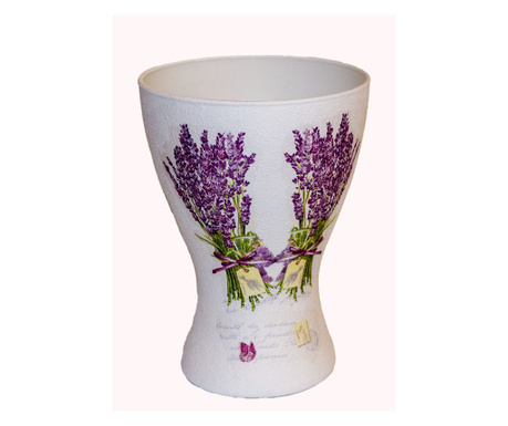 Vaza decorativa handmade,sticla, 14x20 cm