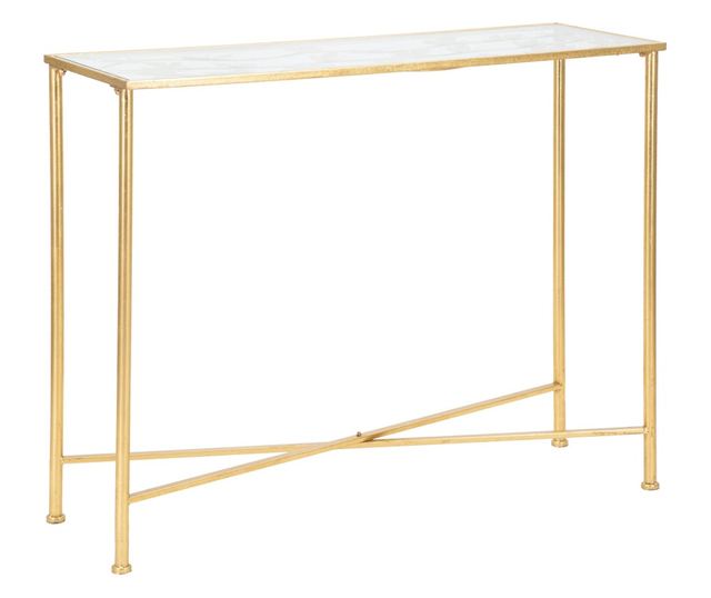 Конзолна маса пеперуди стъкло см 100x35x80