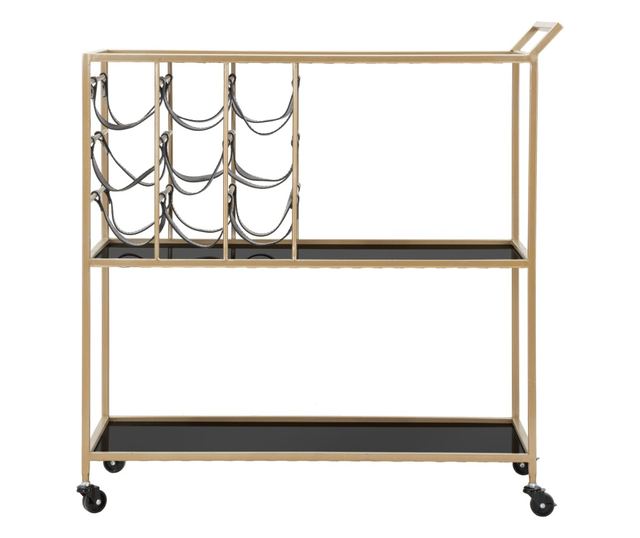 Troler negru cu șnur cm 79x39,5x82