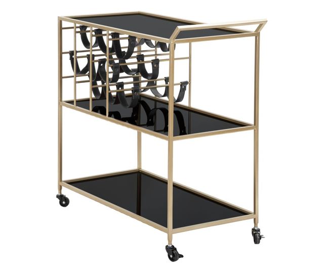 Troler negru cu șnur cm 79x39,5x82