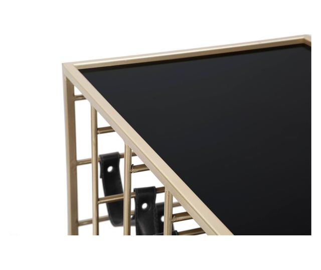 Troler negru cu șnur cm 79x39,5x82
