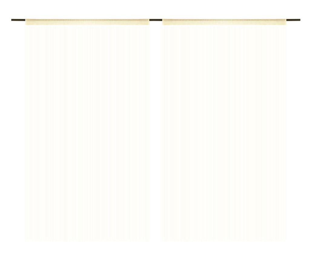 Končane Zavjese 2 kom 140x250 cm Krem - 5