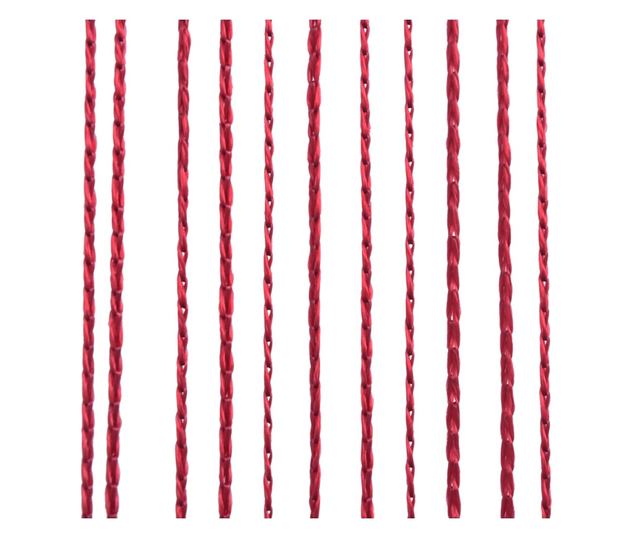 Končane Zavjese 2 kom 140x250 cm Bordo