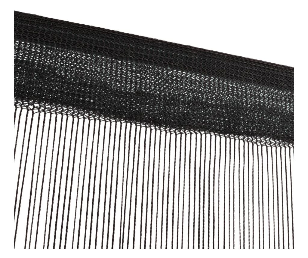 Končane Zavjese 2 kom 100x250 cm Crne - 6