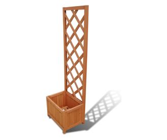 Γλάστρα με καφασωτό 40 x 30 x 135 cm