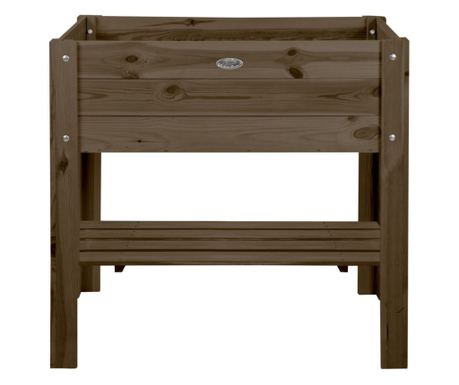 Esschert Design Strat înălțat cu picior L, maro, S
