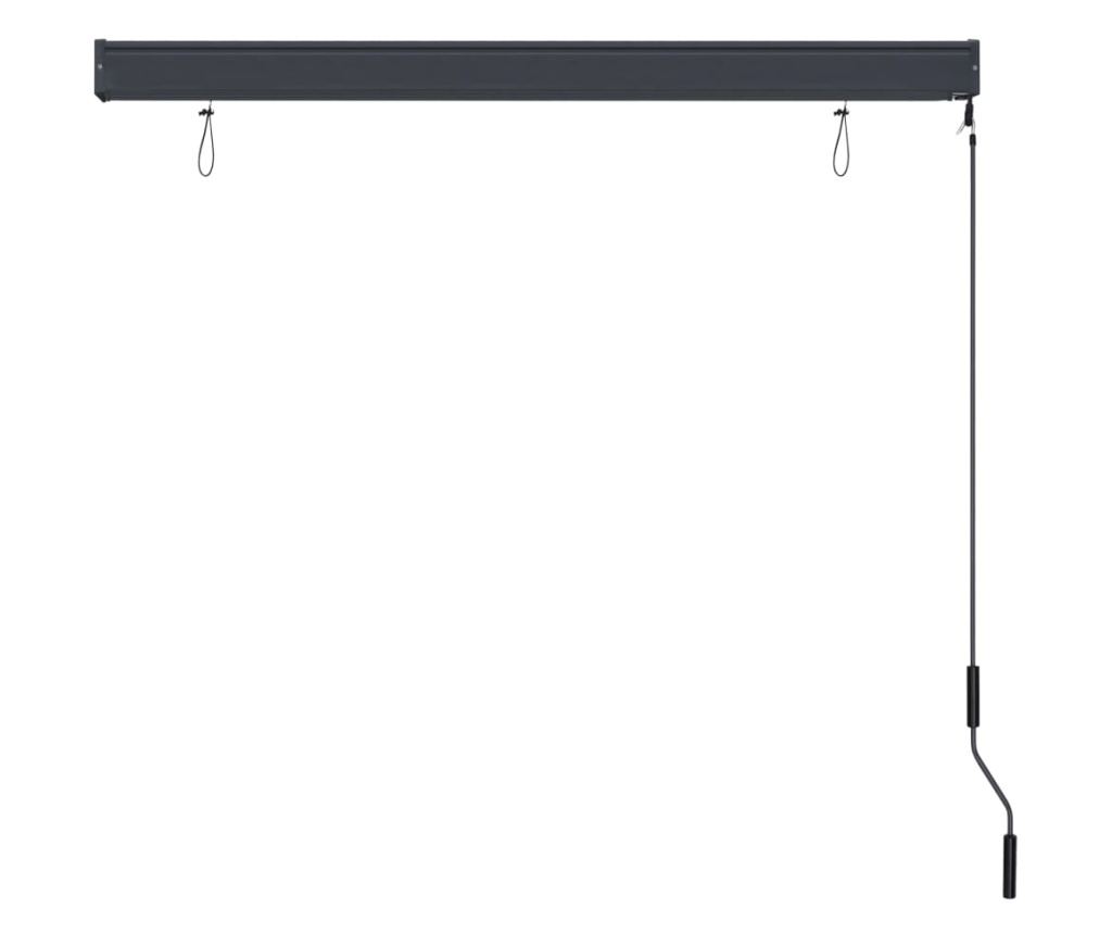 Vanjska rolo zavjesa, plavo-bijela, 140 x 250 cm - 5