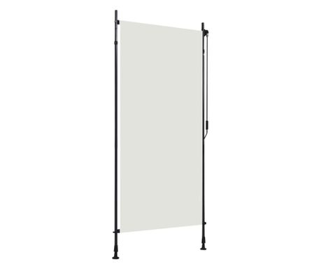Jaluzea tip rulou de exterior, crem, 100 x 270 cm
