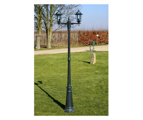 Svjetiljka za vrt Brighton s 2 ruke 215 cm Zelena