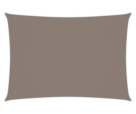 Платно-сенник, Оксфорд текстил, правоъгълно, 3,5x4,5 м, таупе