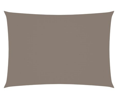 Платно-сенник, Оксфорд текстил, правоъгълно, 4x5 м, таупе