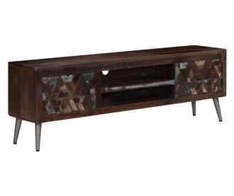 Comodă TV, 140 x 30 x 45 cm, lemn masiv reciclat