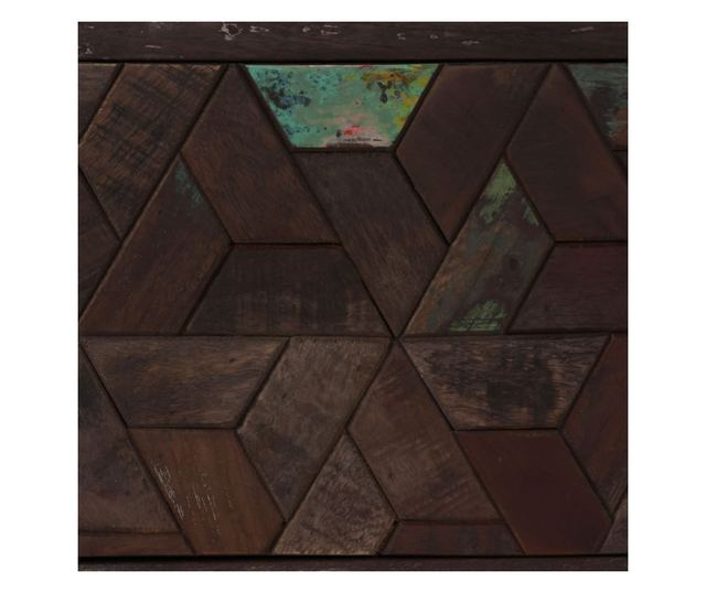 Comodă TV, 140 x 30 x 45 cm, lemn masiv reciclat