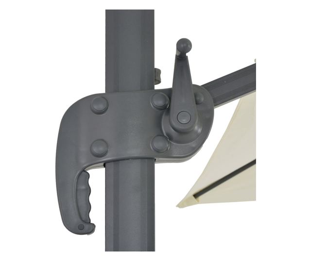 Външен чадър с преносима основа, пясък